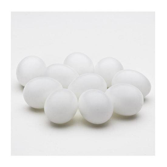 Solid Plastic Eggs by Crown - Quality Dummy Eggs for Nesting | Chicken Antibiotics