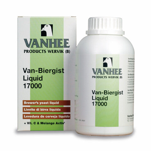 Van-Biergist Liquid 17000 (Vanhee) Liquid Beer Yeast/Brewers Yeast for Pigeons | Chicken Antibiotics