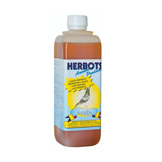 4 Olien-Oil (Herbots) 4 Oil Pigeon Supplement | Chicken Antibiotics