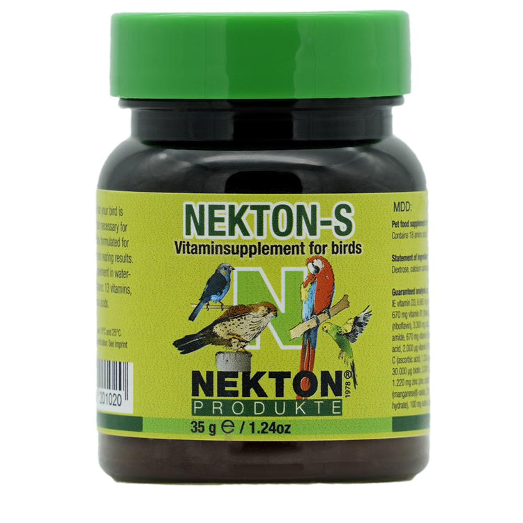 Nekton-S: Multi-Vitamin Supplement for Birds to Strengthen Bird Health - 75g | Chicken Antibiotics