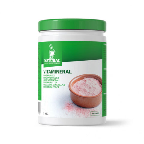 Vitamineral (Natural) Racing Pigeon Minerals and Vitamins - 1 kg | Chicken Antibiotics