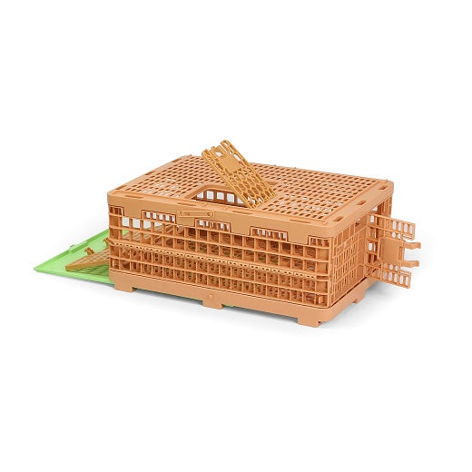 Deluxe Collapsible Training Basket (Crown) for Pigeon Training & Transport | Chicken Antibiotics