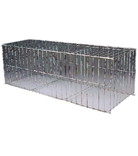 WIRE EXHIBITION COOP (Keipper Cooping) - 30" x 15" x 16", 2 Sections | Chicken Antibiotics