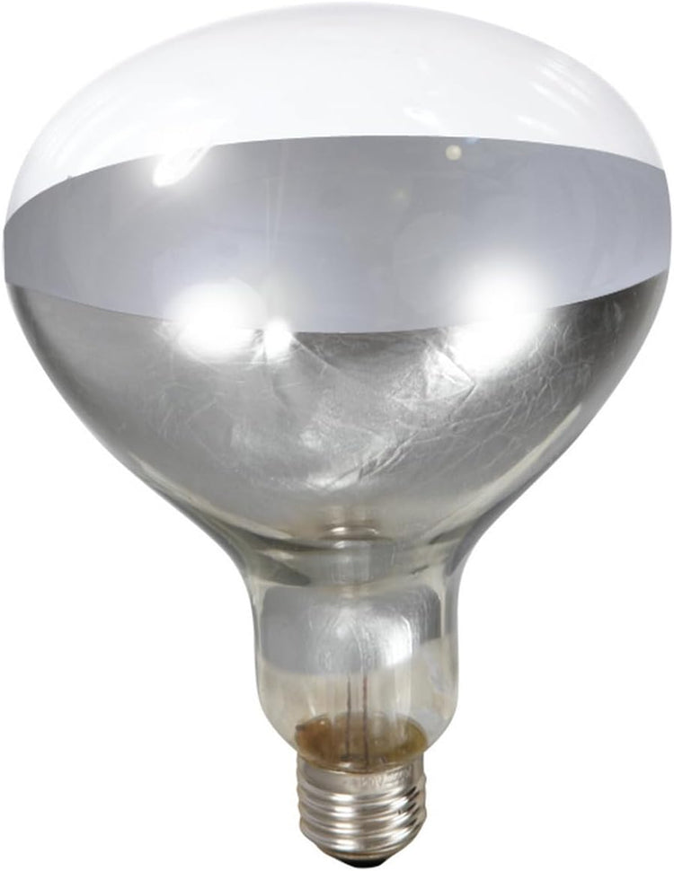 250 Watt Heat Lamp Bulb – Poultry Brooder & Livestock Heat Light (120V) - Clear | Chicken Antibiotics