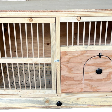 Wood Breeding Box | Chicken Antibiotics