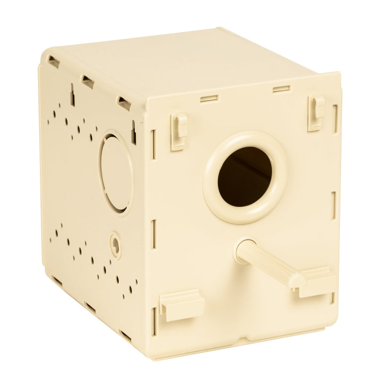 Agapornis Nest for Lovebirds and Psittacidae (2GR) Bird Nesting Box | Chicken Antibiotics