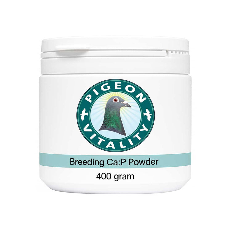 Pigeon Vitality Breeding Ca:P Powder – Calcium & Phosphorus Supplement for Breeding Pigeons with Vitamin D3 | Chicken Antibio