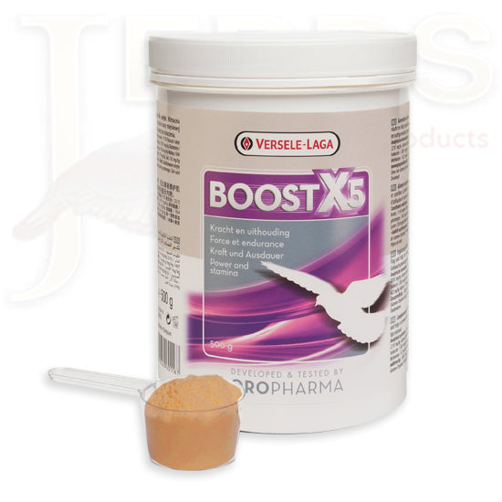 Boost X5 Powder (Versele-Laga) Racing Pigeon Supplement for Muscle Support | Chicken Antibiotics
