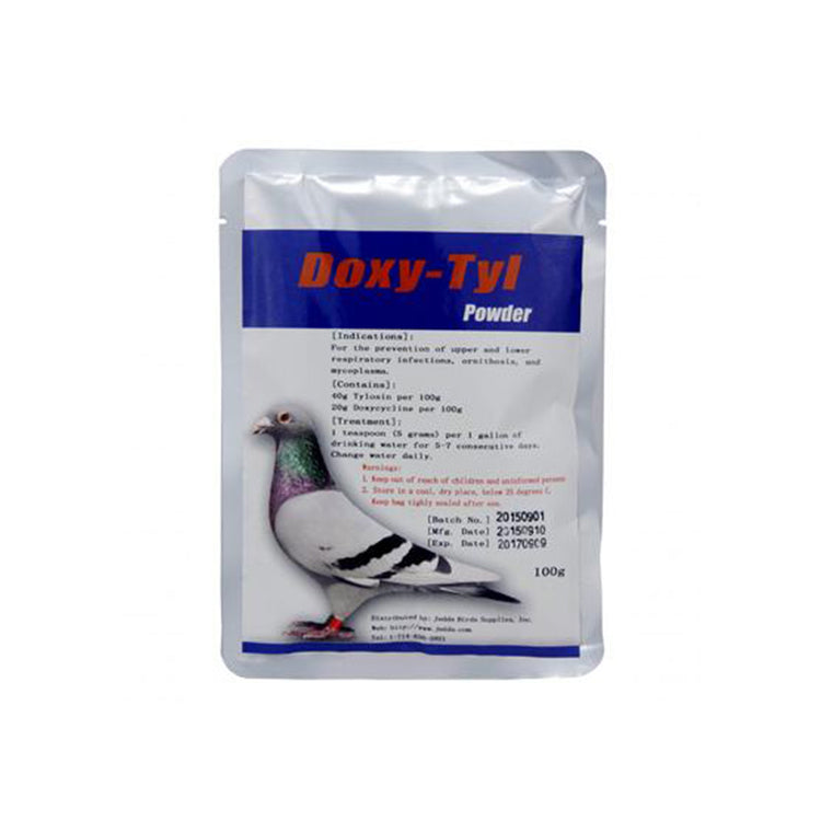 Doxy-Tyl Powder for upper and lower respiratory infections, Mycoplasma, and Ornithosis/Psittacosis in Birds | Chicken Antibio