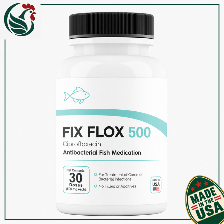 Fish Ciprofloxacin 500mg 30 Capsules