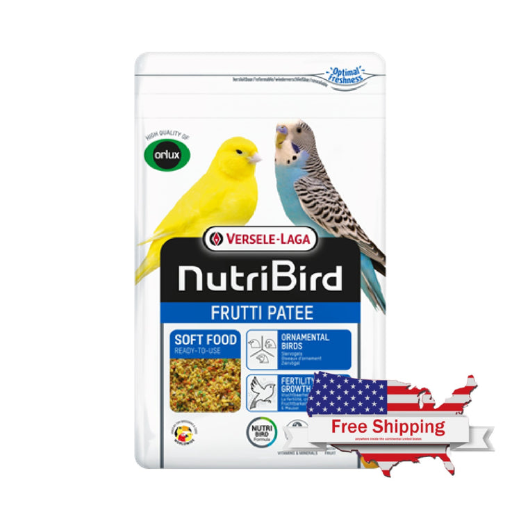 Frutti Patee (Versele-Laga) Nutritious Omega-3 Food for Budgies | Chicken Antibiotics