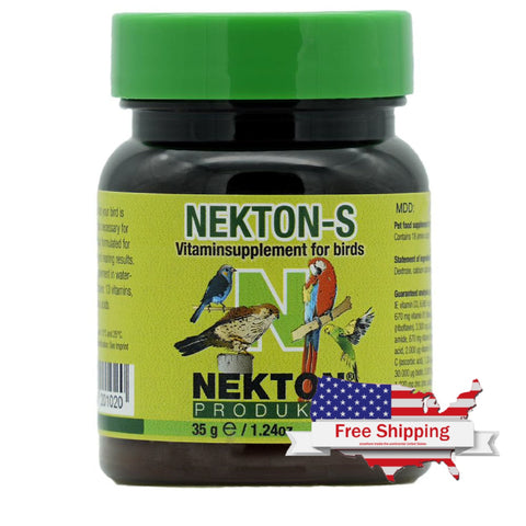 Nekton-S: Multi-Vitamin Supplement for Birds to Strengthen Bird Health - 35g | Chicken Antibiotics