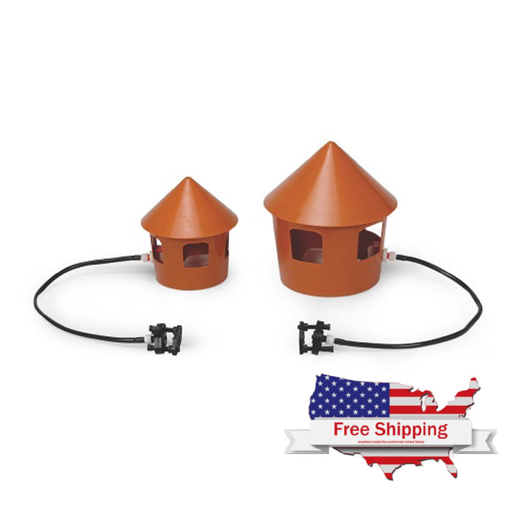 Automatic Low Pressure Waterer (Crown) Automatic Pigeon Waterer - 1 liter | Chicken Antibiotics