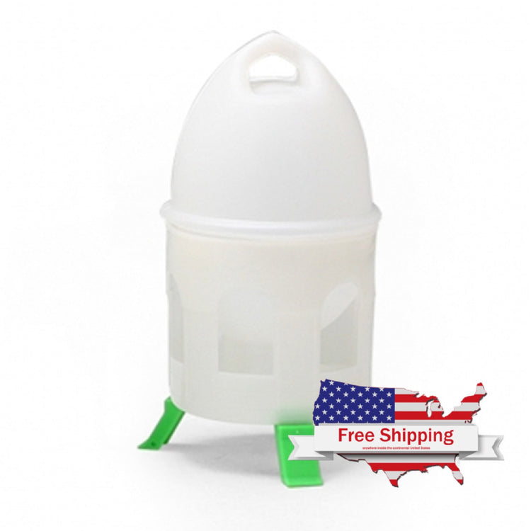 Bullet Drinker with Legs (Crown) Bird Drinker/Bird Water Feeder | Chicken Antibiotics