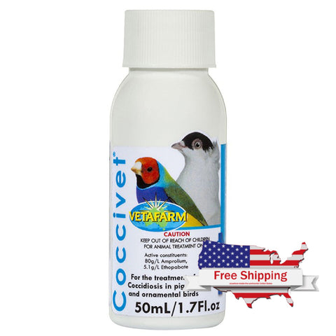 Coccivet – 50 ml | Vetafarm at ChickenAntibiotics.com