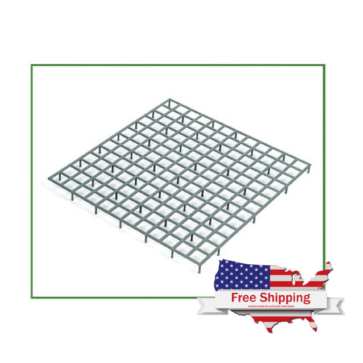 Gray Plastic Grill (Natural) for Hen Box | Chicken Antibiotics