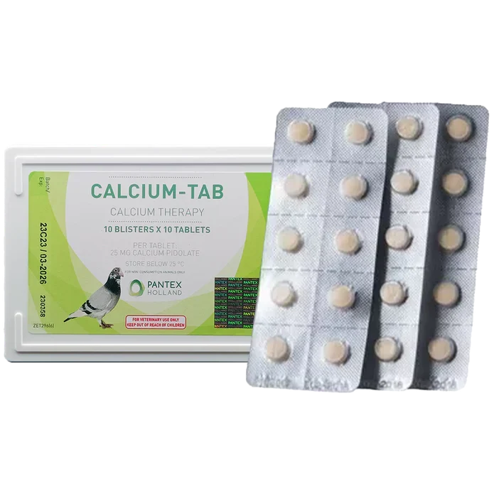 Pantex Calcium-Tab 100 Tablets | Chicken Antibiotics