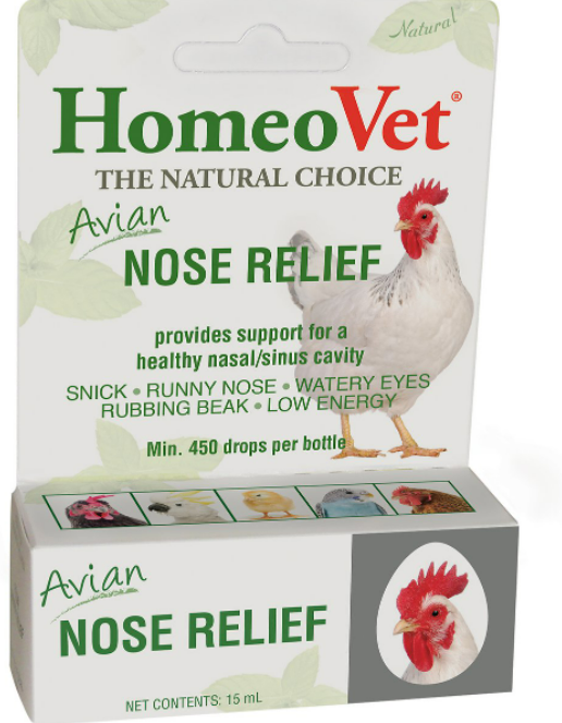 HomeoVet Avian Nose Relief | Chicken Antibiotics