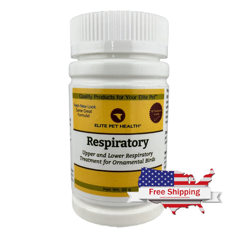 Respiratory Powder (Elite Pet) - Treats Respiratory Infections & Mycoplasmosis in Birds | Chicken Antibiotics