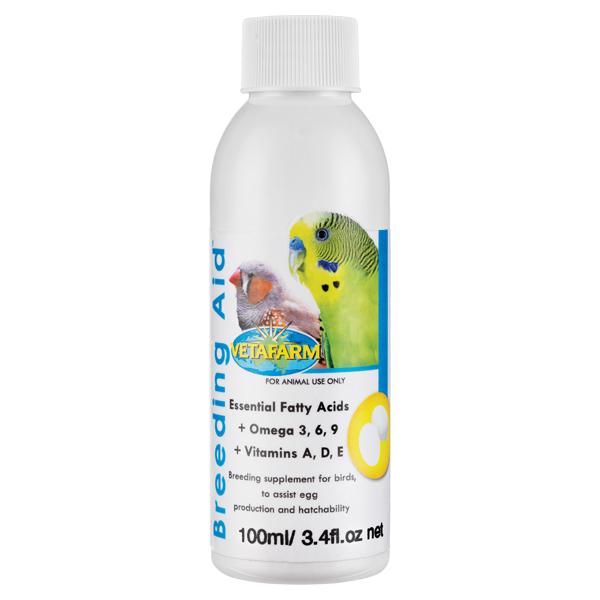 Breeding Aid (Vetafarm) Supplement to Boost Bird-Breeding Success - 250 mL (8.5 fl oz) | Chicken Antibiotics