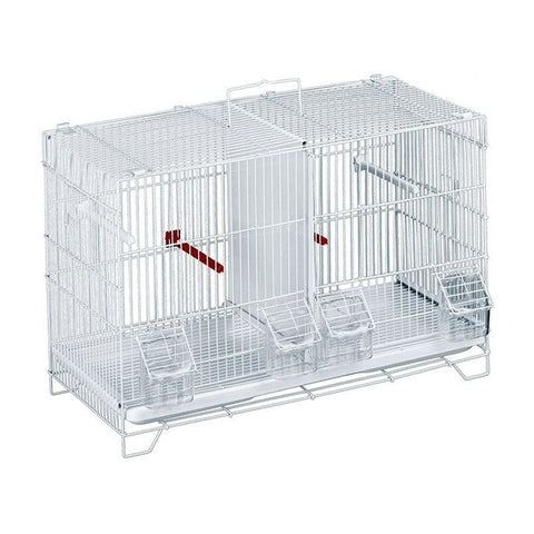 Pro Canary Cage (Copele) - White Wire Canary Cage for Sale | Chicken Antibiotics