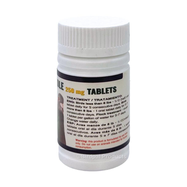 Metronidazole 250 mg Tablets - for Canker & Giardia in Birds | Chicken Antibiotics