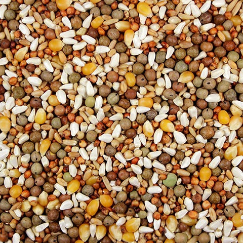 14.90% Teed's Mix (Leach Grain & Milling) Bird Feed with Austrian Peas for Pigeons | Chicken Antibiotics