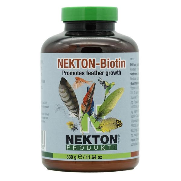 Nekton-Biotin: Molting Supplement for Birds - Promotes Bird Feather Growth - 150g | Chicken Antibiotics