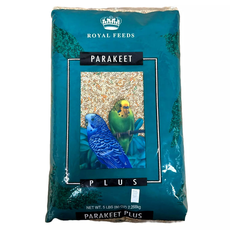 Parakeet Plus Premium Parakeet Seed Mix/Parakeet Food - 25 LBS | Chicken Antibiotics