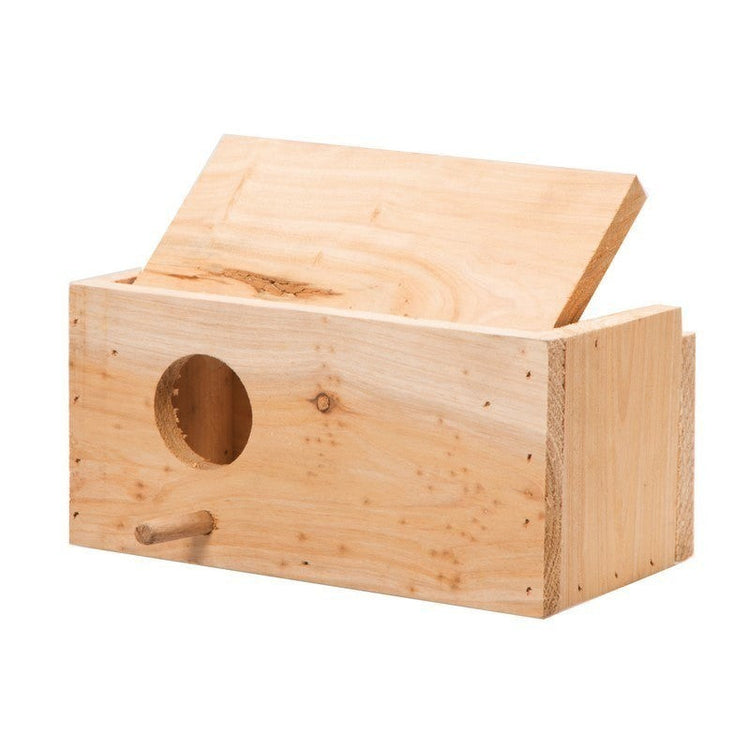 Wooden Nest (Copele) - Cage Bird Nest Box - Extra small | Chicken Antibiotics
