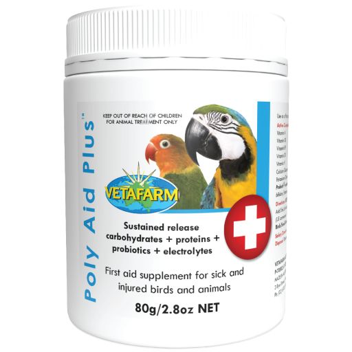 Poly Aid Plus - First Aid Supplement for Birds | Vetafarm at ChickenAntibiotics.com