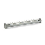 Galvanized Trough (Crown) Pigeon Trough/Bird Trough for Feeding - 30in | Chicken Antibiotics