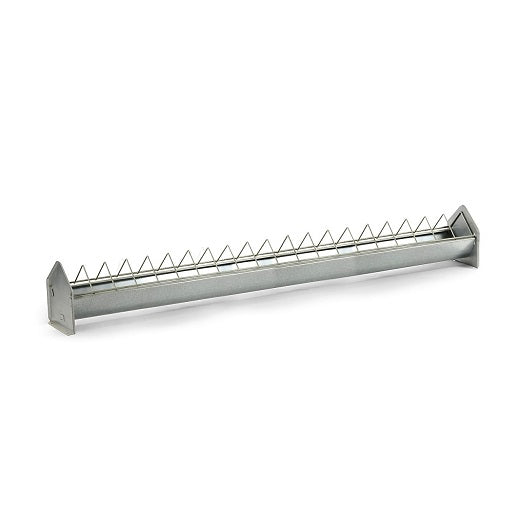 Galvanized Trough (Crown) Pigeon Trough/Bird Trough for Feeding - 30in | Chicken Antibiotics