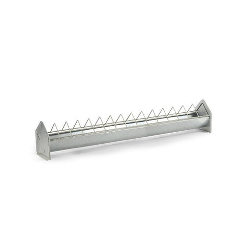 Galvanized Trough (Crown) Pigeon Trough/Bird Trough for Feeding - 20in | Chicken Antibiotics