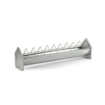 Galvanized Trough (Crown) Pigeon Trough/Bird Trough for Feeding - 40in | Chicken Antibiotics