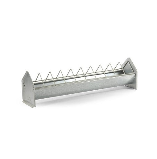 Galvanized Trough (Crown) Pigeon Trough/Bird Trough for Feeding - 40in | Chicken Antibiotics