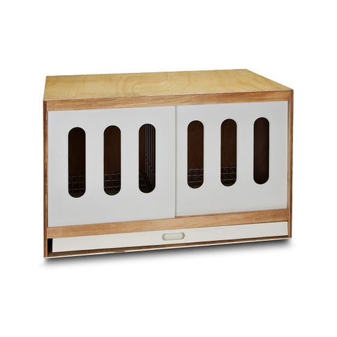 Plywood Nest Box (Crown) Quality Nest Box for Pigeons | Chicken Antibiotics