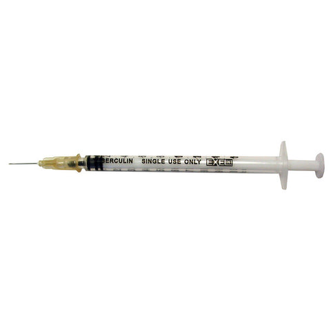 TUBERCULIN SYRINGE W/ DETACHABLE NEEDLE (Monoject) | Chicken Antibiotics