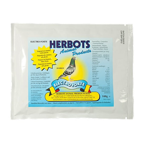 Electro Forte (Herbots) Pigeon Electrolytes | Chicken Antibiotics
