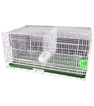 Dual Compartment Cage (Crown) - Bird Breeding Cage | Chicken Antibiotics