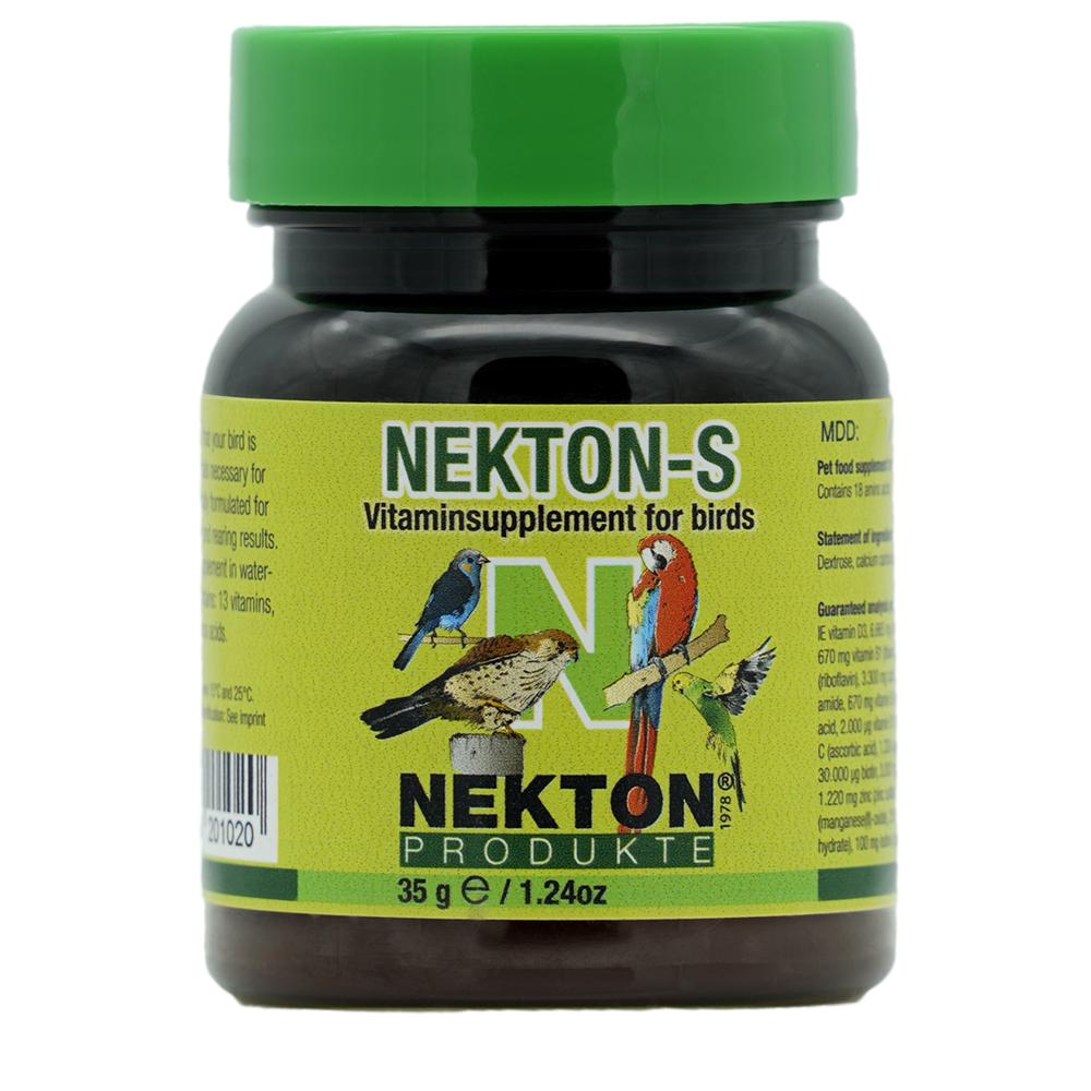 Nekton-S: Multi-Vitamin Supplement for Birds to Strengthen Bird Health - 75g | Chicken Antibiotics