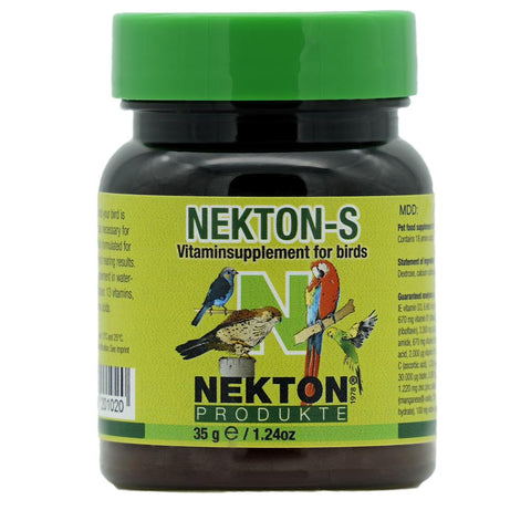 Nekton-S: Multi-Vitamin Supplement for Birds to Strengthen Bird Health - 35g | Chicken Antibiotics