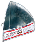 Galvanized Hanging Corner Poultry Feeder LITTLE GIANT | MILLER MANUFACTURING | Chicken Antibiotics