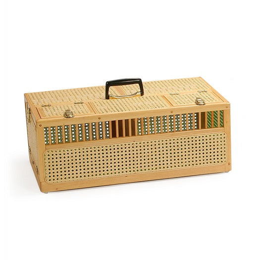 Rattan Basket (Crown) Pigeon Training Basket - Ideal for Training & Transport - 2 BIRD | Chicken Antibiotics