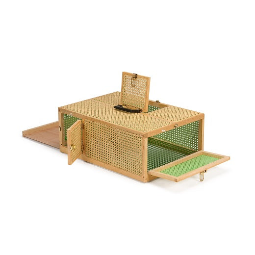 Rattan Basket (Crown) Pigeon Training Basket - Ideal for Training & Transport | Chicken Antibiotics