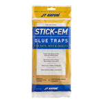 JT Eaton Stick-Em Glue Trap for Rats & Mice – 10" x 5" Non-Poisonous Glue Boards (2-Pack) | Chicken Antibiotics