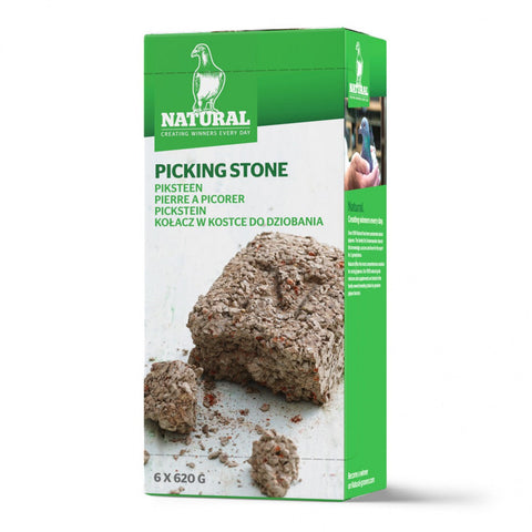 Natural Pickstone/Essential for Racing Pigeons - 620g | Chicken Antibiotics