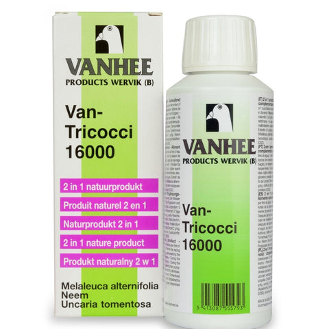 Van-Tricocci 16000 (Vanhee) Pigeon Supplement Protects Against Trichomoniasis (Canker) & Coccidiosis | Chicken Antibiotics