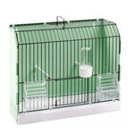 Bird Exposition Cage (2GR) Bird Feeder Show Cage - Green Cage with Black Grid | Chicken Antibiotics