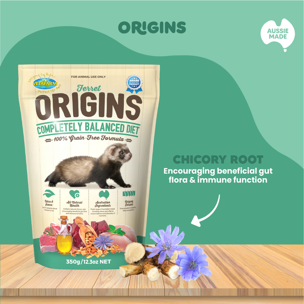 Origins Ferret Diet | Vetafarm at ChickenAntibiotics.com